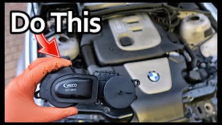 BMW M47  M57 Crankcase Breather Replacement [upl. by Assenaj]