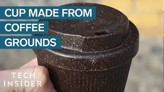 How A Company In Berlin Is Turning Coffee Grounds Into Reusable Cups [upl. by Kelcy]