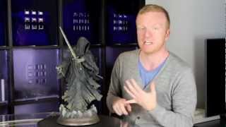 Review Ringwraith Polystone Statue by Sideshow Collectibles [upl. by Pansie]