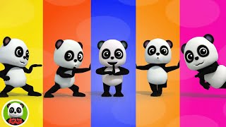 Five Little Pandas The Best Panda Songs for Kids babypanda [upl. by Holsworth]