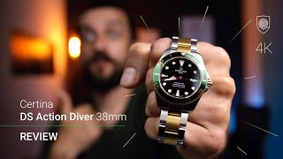 The SMARTEST diver watch of 2021 Certina DS Action Diver 38 mm Review [upl. by Ioyal]