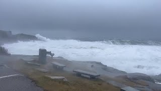 Waves at Nubble Light House [upl. by Hayyikaz]