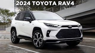 New TOYOTA RAV4 facelift 2024 [upl. by Tierney]