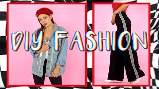 5 Easy DIY Clothing Upgrades  Fashion Hacks [upl. by Ushijima]