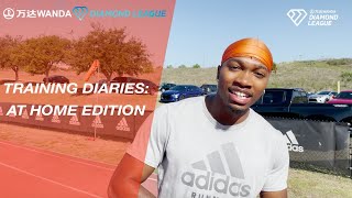 Josephus Lyles Training Diaries At Home Edition  Wanda Diamond League [upl. by Rebecka]