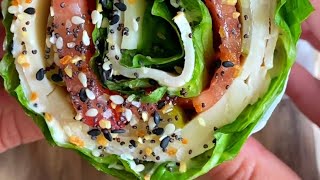 Lettuce Wrap “ Sandwich “ [upl. by Aneeuqahs731]