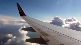 Corendon Airlines B737800 Takeoff and Landing FULL HD [upl. by Esimaj455]