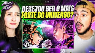 Apenas um react  Vegeta Vs Granola  O Ego e a Vingança  AniRap DBZ [upl. by Belita]