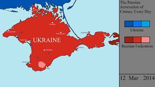 The Russian Annexation of Crimea Every Day [upl. by Alrak]