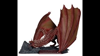 House of the Dragon Wave 2 Meleys Dragon Statue [upl. by Aztilem]