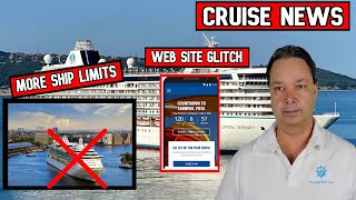 MORE LIMITS ON CRUISE SHIPS CARNIVAL WEBSITE GLITCH VILLA VIE STILL NOT SAILING [upl. by Llehcear486]