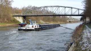 Binnenschiff ANIMO im Mittellandkanal [upl. by Aiekahs]