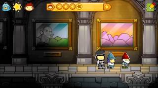 Scribblenauts Unlimited Walkthrough  The Virgule Gallery [upl. by Ottinger487]