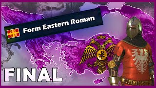 TÜRKLERİ KOVDUK ROMAYI KURDUK  Trabzon Rum İmparatorluğu  Aoh2 Bloody Europe Mod [upl. by Silbahc]