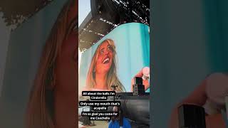 Sabrina Carpenters quotNonsensequot outro for Coachella Weekend 1 [upl. by Rebeka]