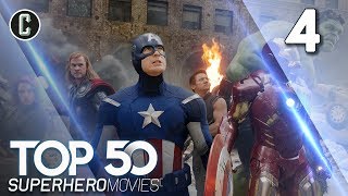 Top 50 Superhero Movies The Avengers  4 [upl. by Anotyad]