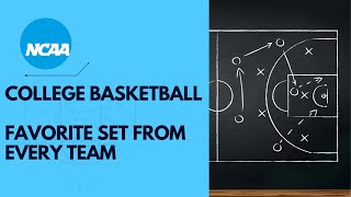 Favorite Set From Every College Basketball Team [upl. by Chemarin]