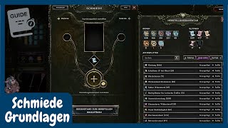 Der umfassende Grundlagen Schmiede Guide  Grundlagen Effekte amp Praktische Tipps  Last Epoch Guide [upl. by Leonidas]