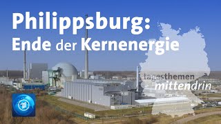 Philippsburg Ende der Kernenergie I tagesthemen mittendrin [upl. by Nelloc]