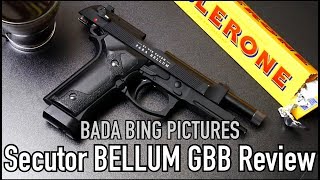 Secutor BELLUM X CO2 GBB Pistol Review [upl. by Aivatnohs]