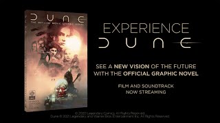 DUNE THE OFFICIAL MOVIE GRAPHIC NOVEL TRAILER [upl. by Akimyt667]