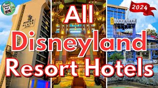 Disneyland HOTELS GUIDE  2024  Pixar Place Grand Californian amp Disneyland Hotel California USA [upl. by Ttessil]