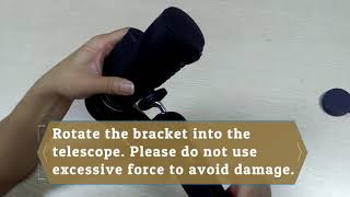 How to assemble the monocular telescope [upl. by Greenland]