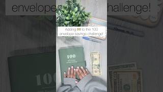 100 envelope savings challenge cashstuffing cashenvelopesystem cashenvelopemethod [upl. by Eisej]