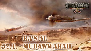 PanzerCorps  AfrikaKorps  deutsch  Folge II  Ras al Mudawwarah 1  Lets play [upl. by Attenhoj268]