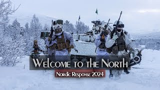 NATO  Nordic Response 2024  quotWelcome to the Northquot [upl. by Glynias194]