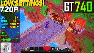 Minecraft Dungeons GT 740  720p Low [upl. by Otilopih810]