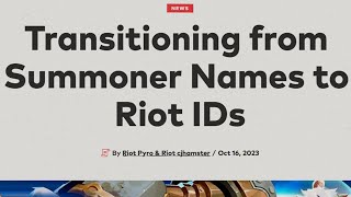 RIOTS TURNING THE SUMMONER names TRANS [upl. by Annayar]