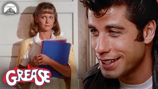 Grease  4 Minutes of the Grease Cast ACTUALLY Going to School  Paramount Movies [upl. by Joni]