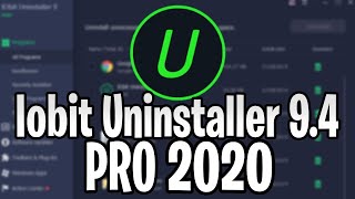 IObit Uninstaller 94 PRO License Key [upl. by Eveivenej]