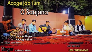 Aaoge jab tum Jab we metURashid khan Live performance [upl. by Melita]