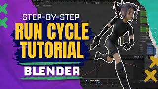 Mastering the Run Cycle in Blender Workflow amp Animation Tips tutorial [upl. by Esor296]