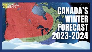 Canadas Winter 2023 Forecast El Niño Keeps Canada on the Warm Side of Winter [upl. by Anitsyrhk]