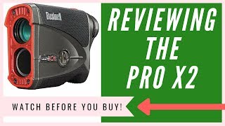 Bushnell Pro X2 Rangefinder An HONEST Review [upl. by Genesia]