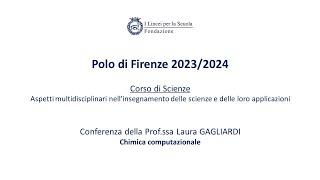 Polo Firenze  Scienze 2324  Profssa Laura GAGLIARDI [upl. by Ylatan]