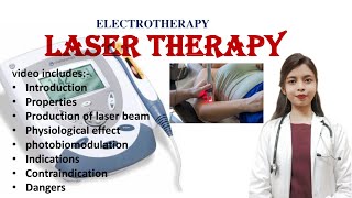 LASER THERAPY  types  techniques  physiological effect  photobiomodulation  indications [upl. by Aeslahc259]