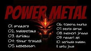 lagu power metal terbaik  lagu rock metal indonesia [upl. by Nahtaj300]