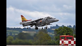 YEOVILTON AIR DAY 2019 SPANISH NAVY EAV 8B HARRIER II PLUS [upl. by Aedni84]