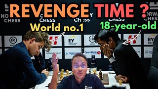 This was PURE GENIUS  Magnus Carlsen vs Praggnanandhaa  Norway Chess 2024 Armageddon [upl. by Ailehc]