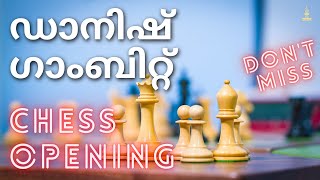 Danish Gambit  Chess Openings in Malayalam [upl. by Donadee222]