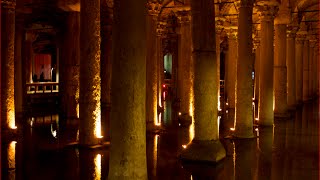 Visiting Basilica Cistern Historical Landmark in Yerebatan Cd Fatih Istanbul Turkey [upl. by Llenrag]