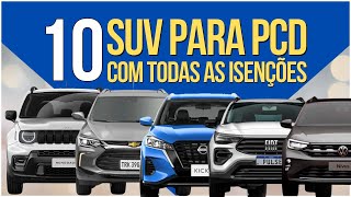 10 SUVs para PCD em 2024 Guia Completo com Avaliações e Preços [upl. by Joly]