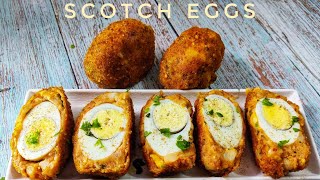 Egg Starter Recipe Scotch eggs Recipe [upl. by Ennayehc]