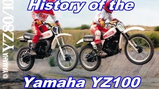 History of the Yamaha YZ100 19761983  DirtBikeDudeZ [upl. by Stanwin34]