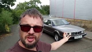 1992 BMW 735iA E32  POV test drive  DrivingCars [upl. by Sharon]