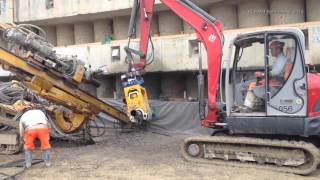 Manipulator KLEMM HBR 120 on jobsite  3 min [upl. by Lenoyl]